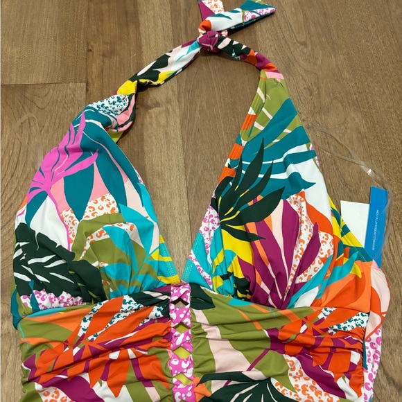 Bleu by rod beattie halter neck one piece - Picture 3 of 7